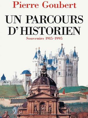 cover image of Un parcours d'historien